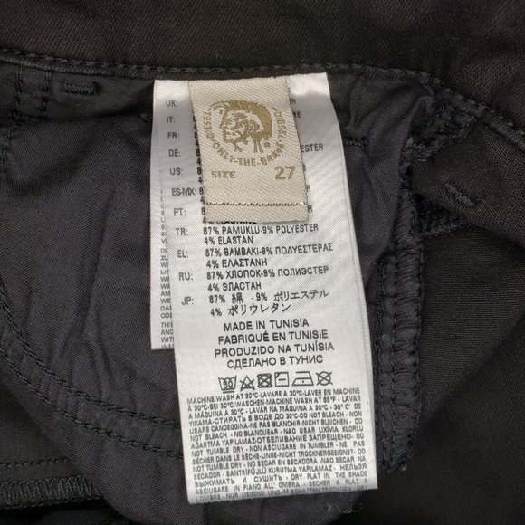 DIESEL - Super Skinny Slandy -ski Joggjeans T27 - Picture 14 of 16